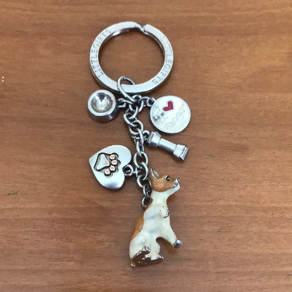 I Love Dogs keychain Boxer Terrier - Picture 3 of 12